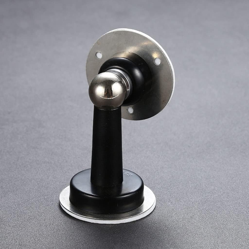 ZLXDP 1PC 304 Stainless Steel Door Stop Non Punching Sticker Hidden Catch Floor Mounted Door Holder Door Hardware (Color : E)