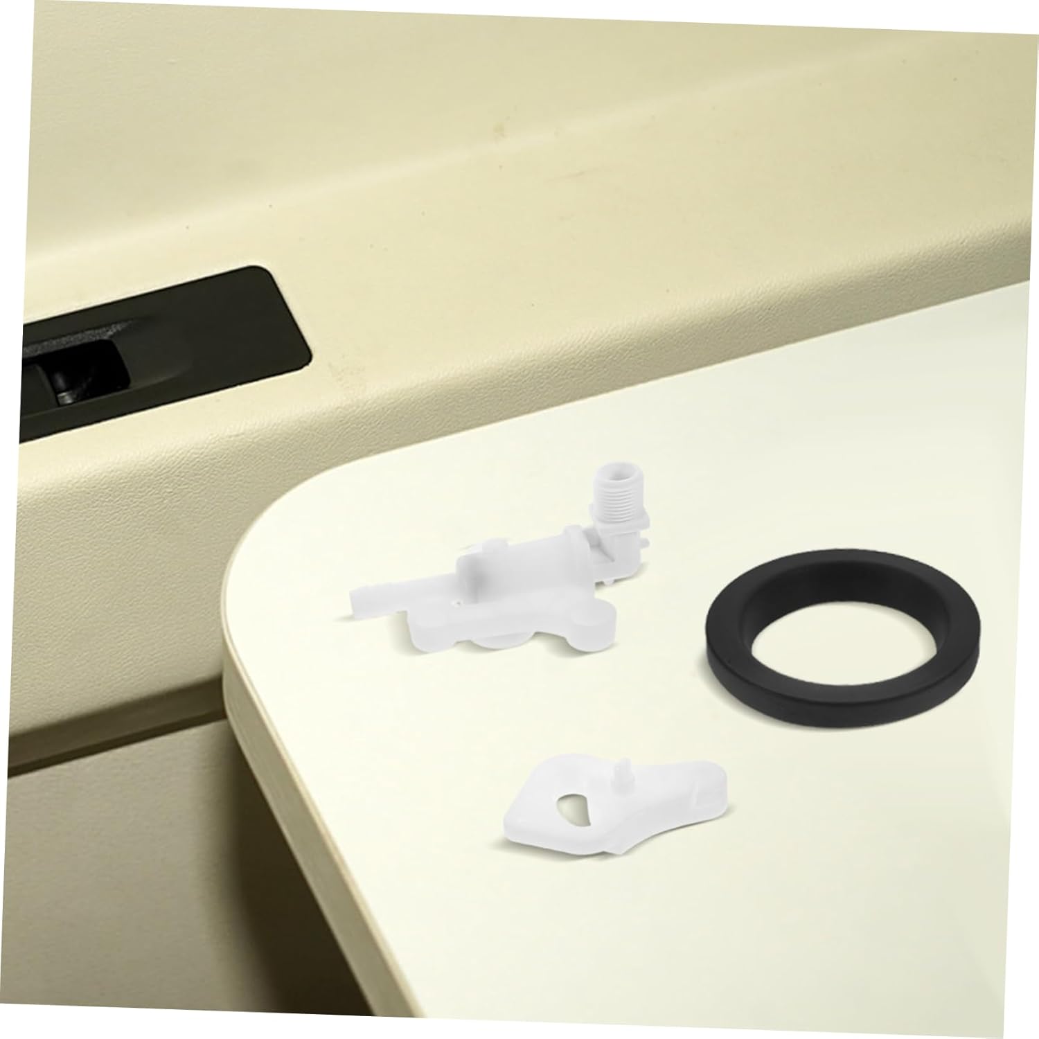 Cabilock 1 Set Rv Toilet Valve Assembly Kit Comprehensive Repair Tools for Camper Bathroom Durable Water Valve Parts for Efficient Toilet Functionality in Rvs and Campers