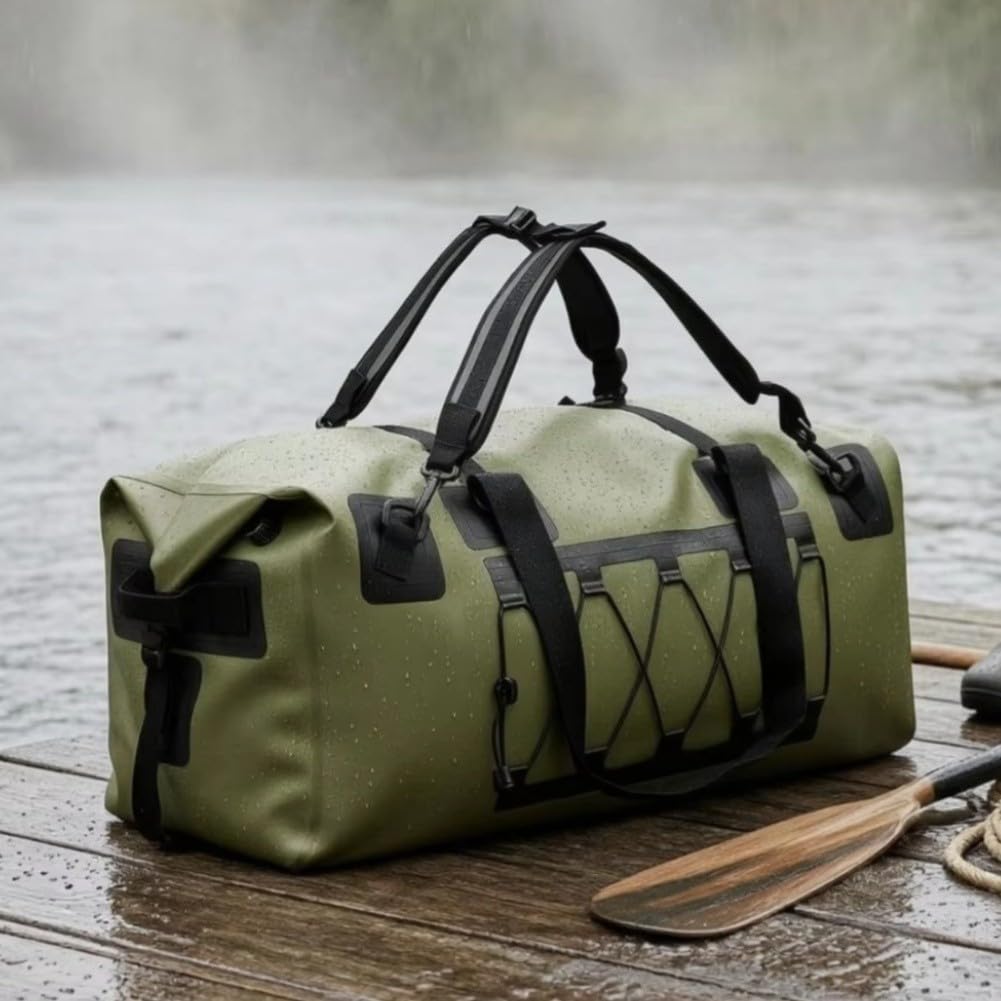 Besttoolifes Borsa bagnata asciutta impermeabile del PVC di grande capacità