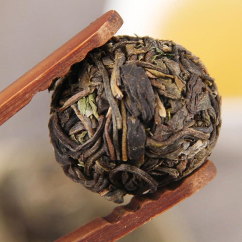 HQZMCTE Surowa Herbata Pu-erh Premium O Bogatym Aromacie, Zielona Herbata O Kleistym Zapachu, Pakowana Pojedynczo (1000g)