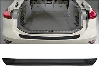 Protector de parachoques trasero de automóvil, 41 x 3.4 pulgadas, protector de goma antiarañazos para puerta del maletero del vehículo, accesorios de tira de protección interior del automóvil,