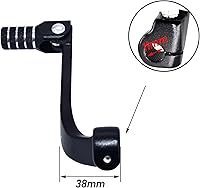 Vista 3 de Palanca de cambio de marchas, palanca de cambios de aluminio de aleación de varilla CNC para motocicleta BSE CRF 110 TTR 125 motocicleta 50cc 110cc