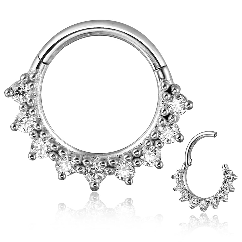 16G Segment Clicker Ring