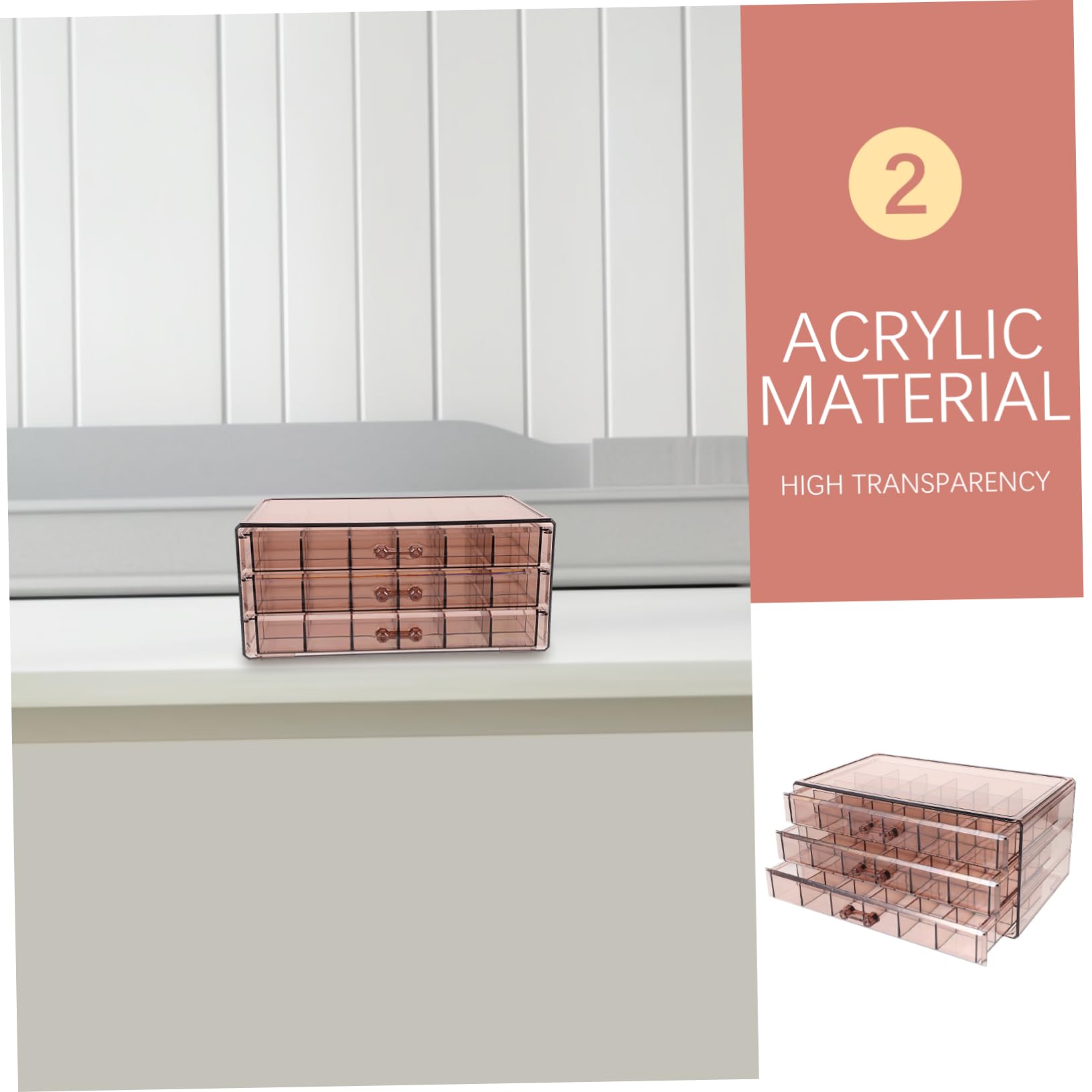 COLLBATH Caja Organizadora De Joyas Joyero Para Anillos y Pulseras Organizador De Joyeros Soporte