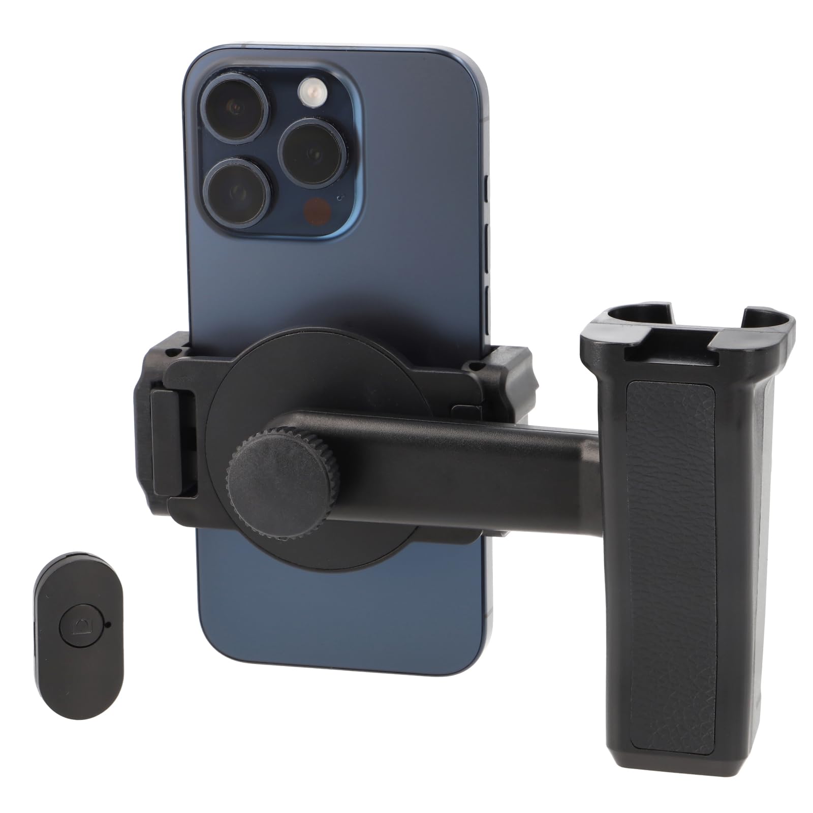ayex Manyetik Vlogging El Gribi | Bluetooth Uzaktan Kumandalı Telefon Tutucu | Tripod ve Cold Shoe Uyumlu