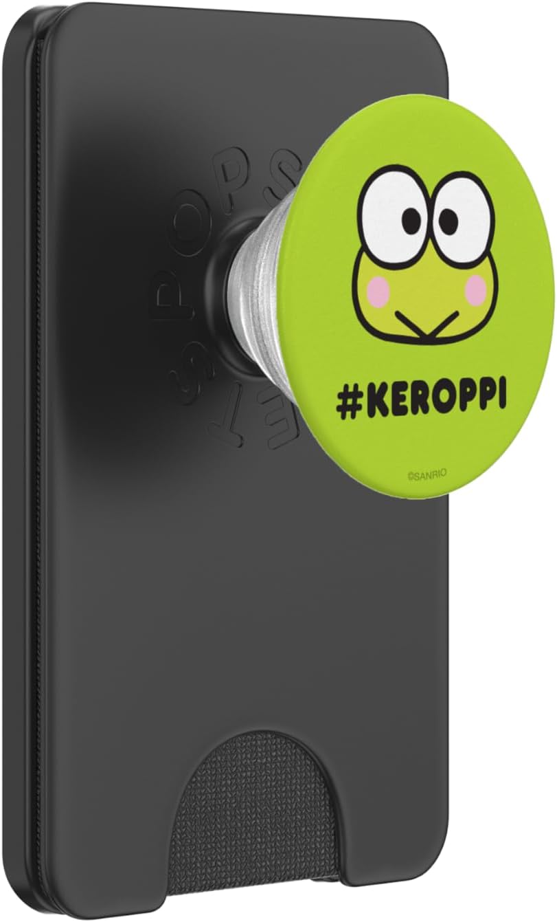 Sanrio Keroppi Hashtag PopSockets PopWallet for MagSafe