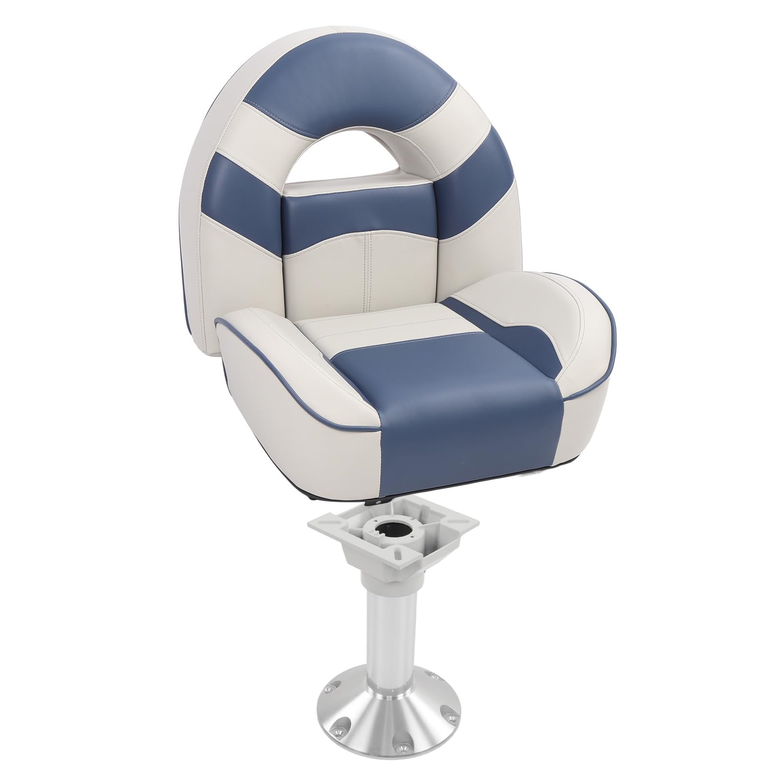 Capitán de yates Asiento de asiento Capitán Capitán Capitanes Asiento Agua Resistente a la resistencia de la carga 400 libras Libro de carga Diseño ergonómico con espuma de