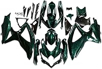 Vista 24 de Carenado de carrocería de plástico azul blanco para Suzuki 2008 2009 2010 GSXR 600 750 inyección ABS nuevo Aftermarket Kit de marco 08 09 10