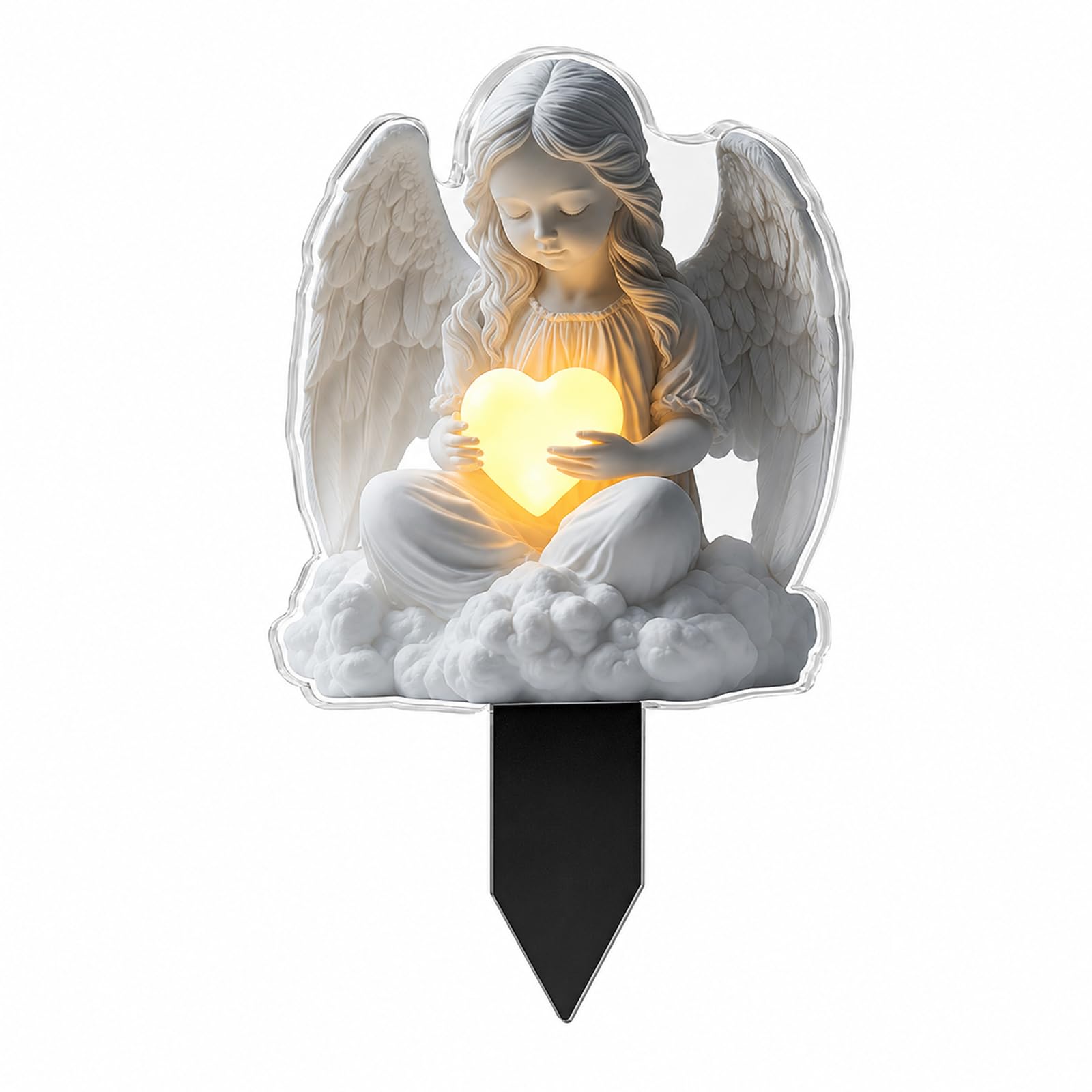 Memorial Garden Ornaments, Angel Garden Ornaments, Angel Ornament for Garden