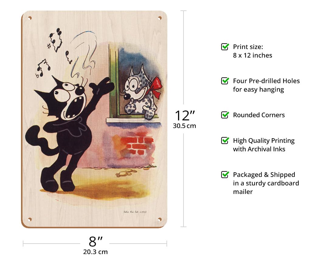 Amazon.com: Felix The Cat - Vintage Cartoon Art by Otto Messmer c