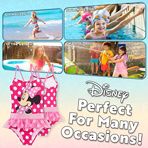 Disney Girls One Piece Swimsuit Comfortable Stretchy Swimsuit - Girls Gifts4