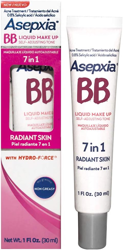 Asepxia Bb Liquid Make Up, Beige, 1.0 Fluid Ounce, (GEN18756)