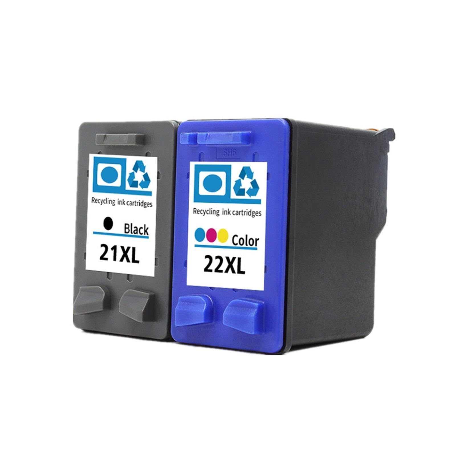 21 Reemplazo de Cartucho Compatible 22XL, Compatible con HP