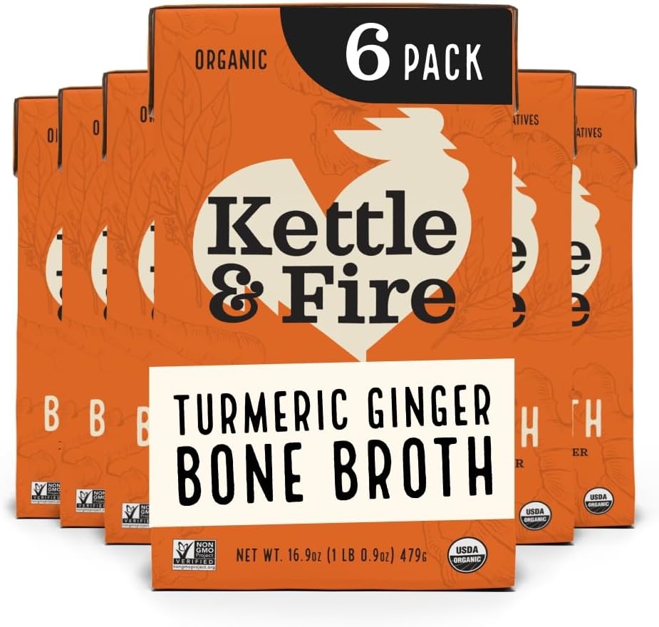 Turmeric Ginger Bone Broth