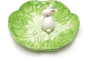 UOIENRT Easter Bunny Shaped Ceramic Bowl