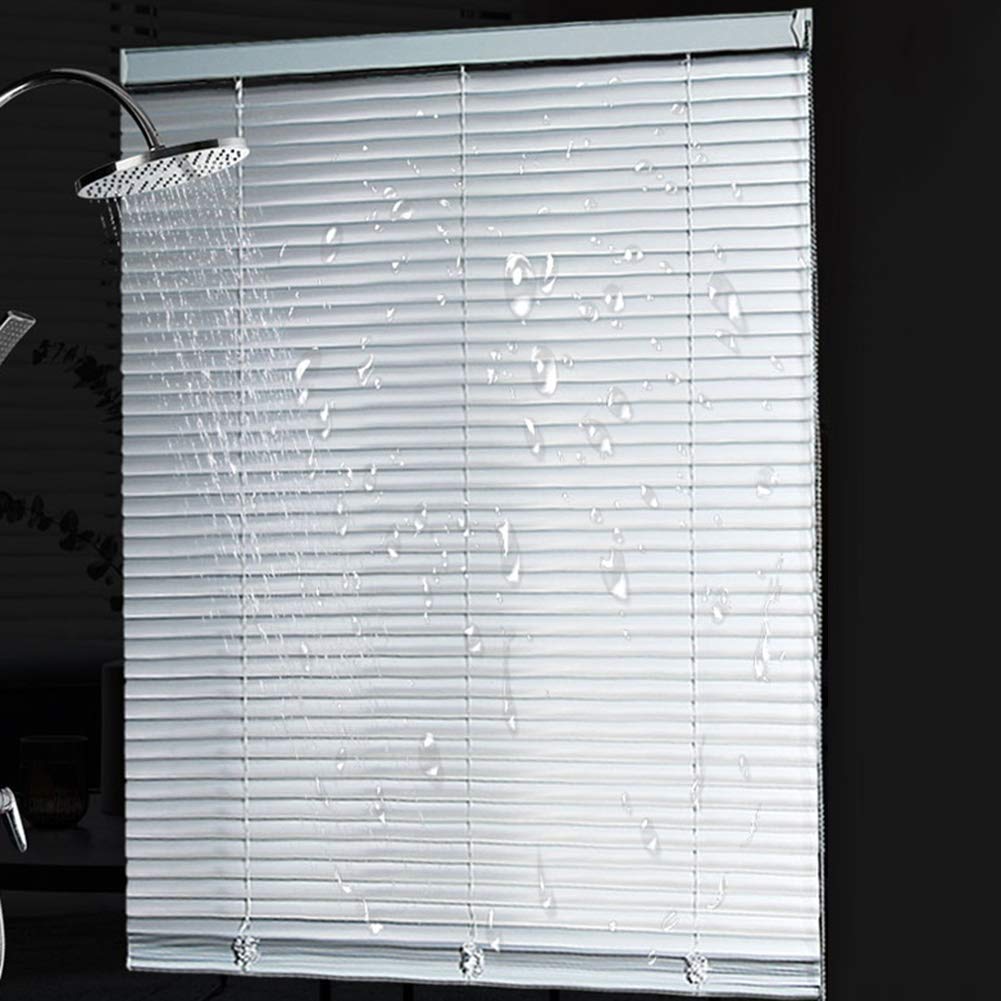 Cortina de aluminio contra los reflejos del sol en ventanas de 120 cm