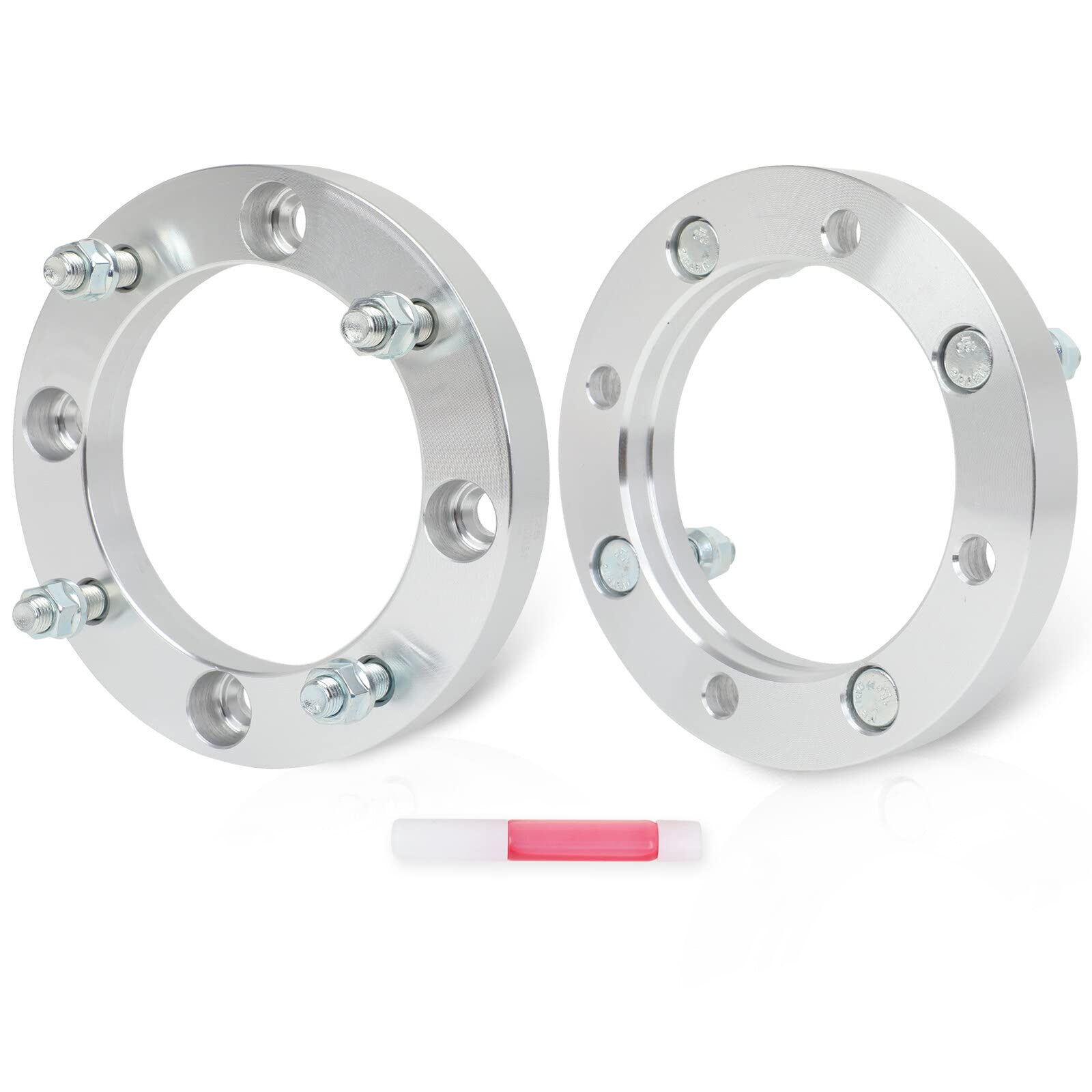 ECCPP 2PCS 4x156 Wheel Spacers Lug Centric 1" 4 Lug 12x1.5 131mm hub bore Compatible with for RZR 900 EPS Trail 2015-2017 for RZR XP 1000 EPS 2014-2018