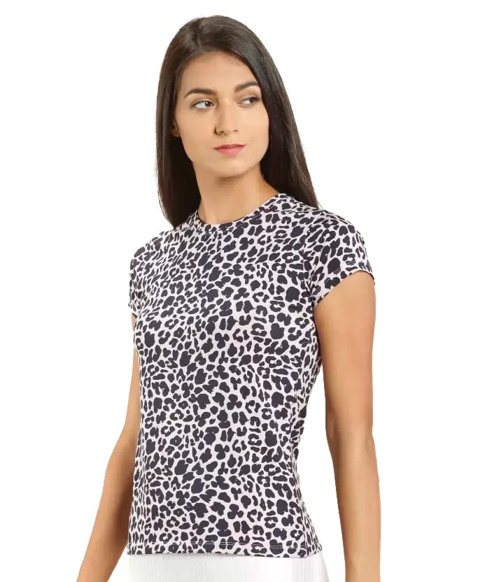 Image of Lyra Women's Cotton Regular Fit T-Shirt