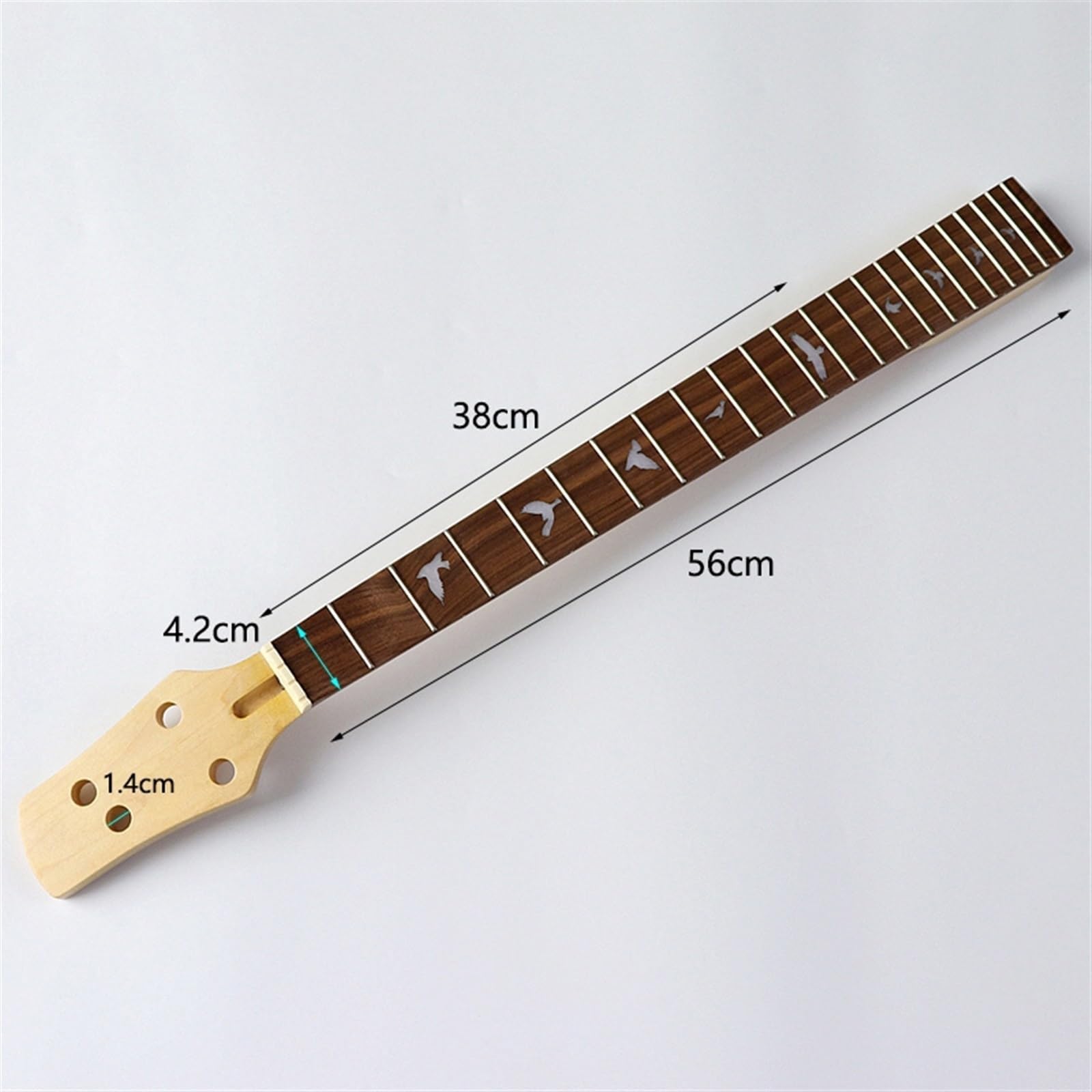 Basso Elettrico A 4 Corde E 22 Tasti Manico In Acero Opaco Manico Per Ukulele Destro Strumento Chitarra Modificato Fai Da Te