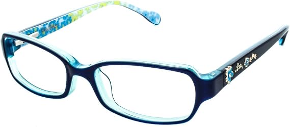 LILLY PULITZER Eyeglasses TREENA Navy 