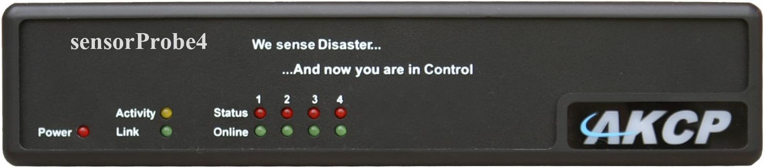 AKCP SensorProbe4 - 4 Port IP Sensor Monitor