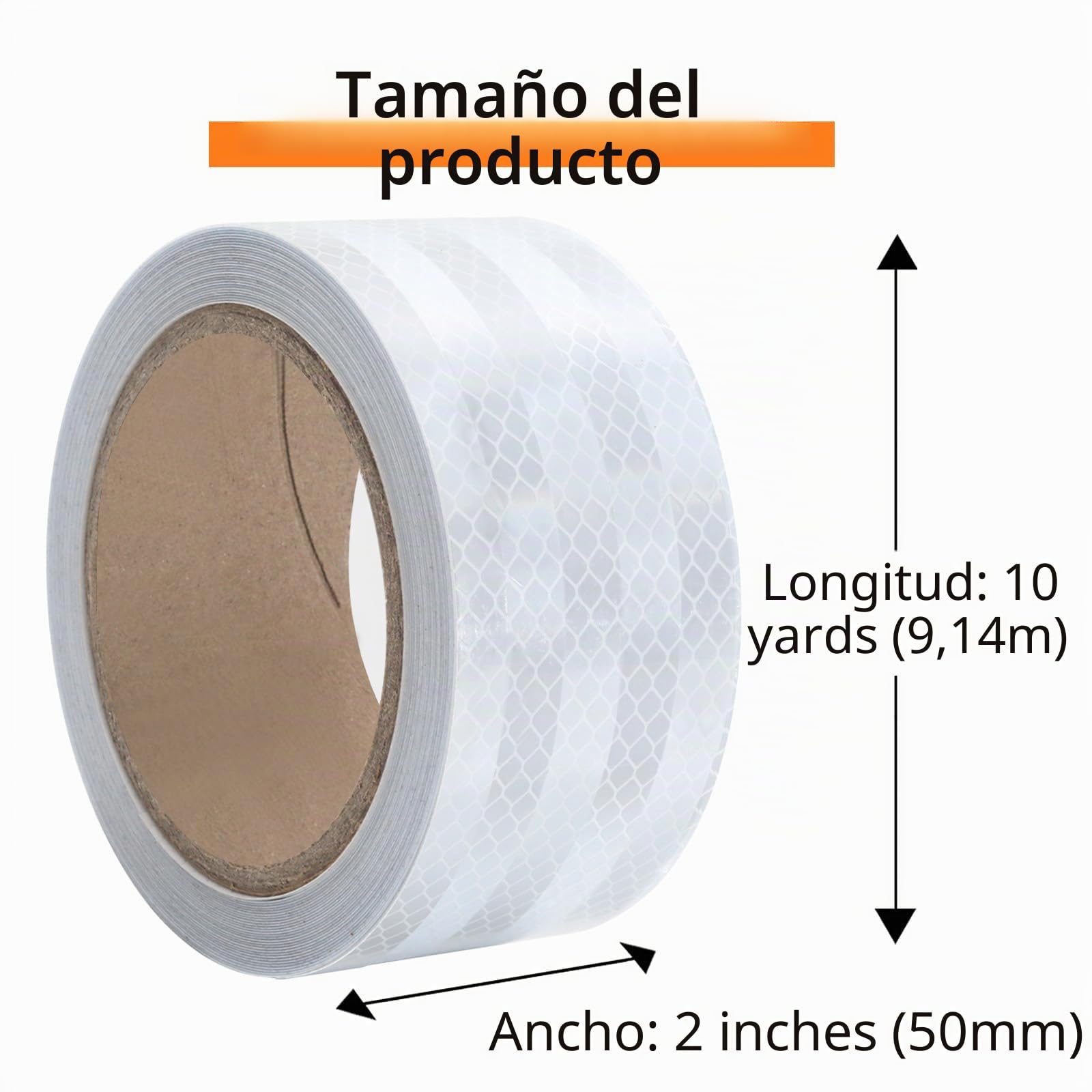 QILIMA 3 Rollos Cinta Reflectante Adhesiva 5cm x 9.14m Cinta reflectante de seguridad, Para bicicletas, motocicletas, cochecitos de bebé, cascos, mochilas escolares, ropa