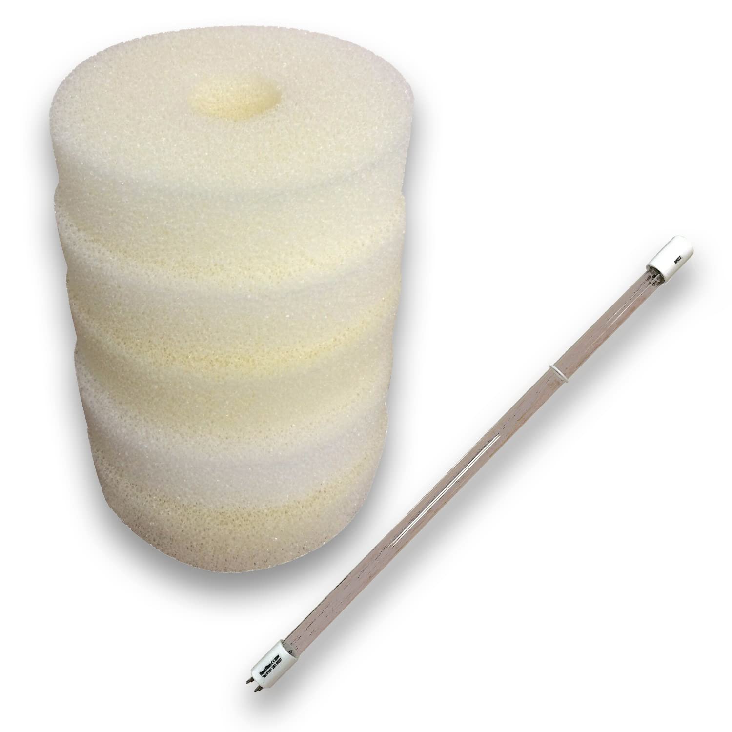Finest-Filters Compatible Laguna Pressure Flo 12000 Foam Filter Set With 25w UV Bulb Lamp Pond