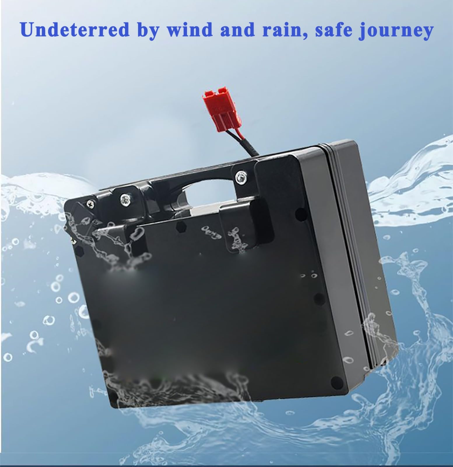Batería para Silla De Ruedas Eléctrica De 24 V, 12 Ah O 20 Ah, Batería Portátil Recargable De Iones De Litio De 24 V, Batería Montada En La Parte Trasera, Conector Anderson Rojo.