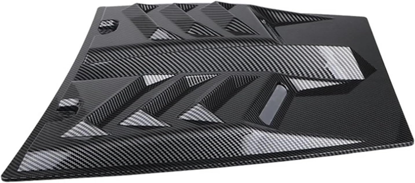 Car Air Flow Intake Hood Scoop Vent Bonnet Decorative Cover Center Side Air Outlet Hood Universal Auto Exterior Access A