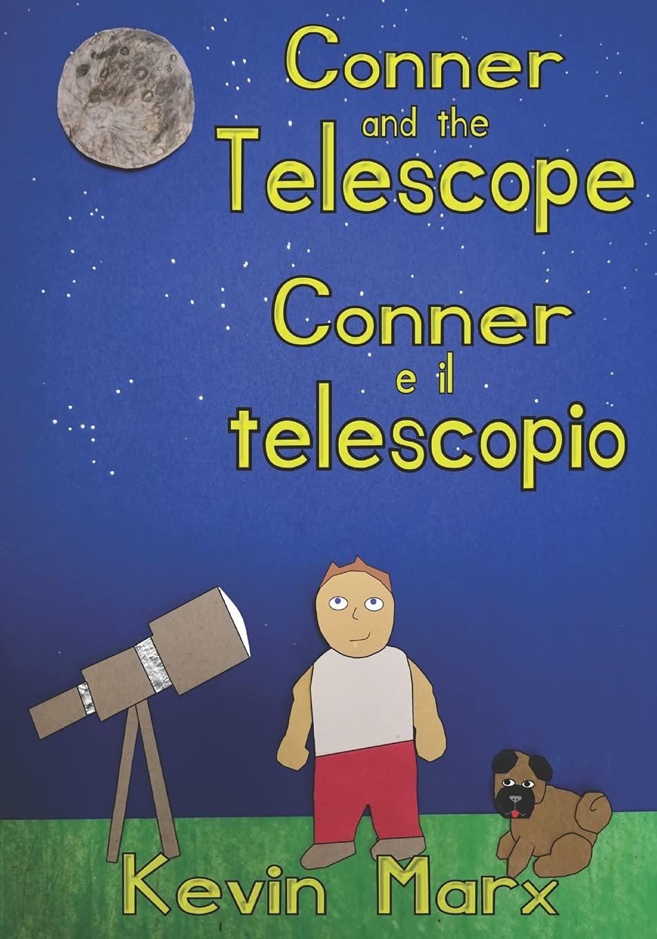 Conner and the Telescope Conner e il telescopio: Children's Bilingual Picture Book: English, Italia