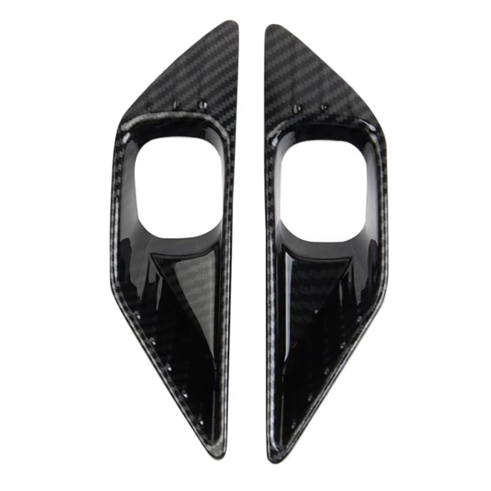 Grilles phares antibrouillard Outlander 2022 : entourage carbone résistant