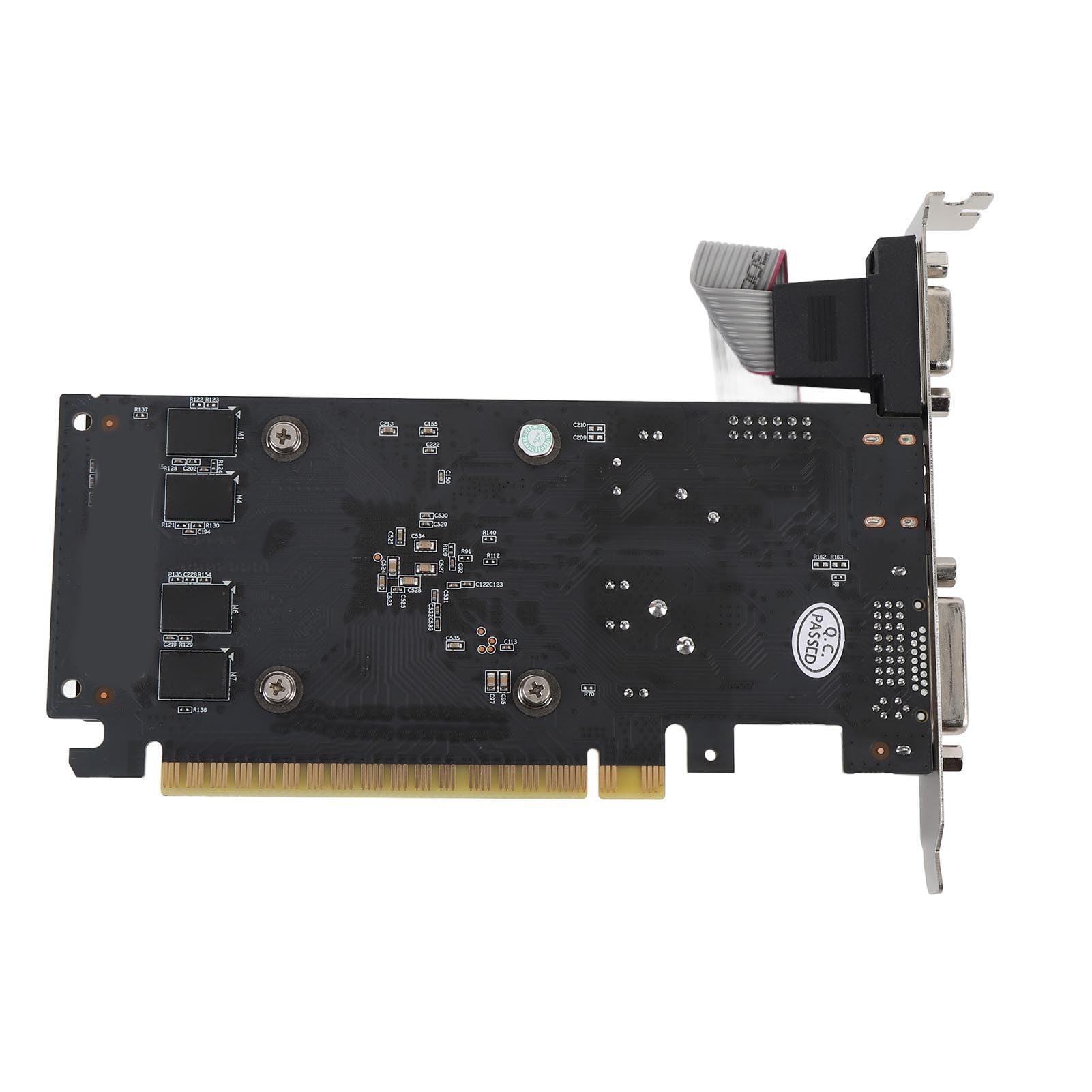 Generic Karta Graficzna do Gier Wydajna pamięć Wideo 2 GB DDR3 do Komputera Stacjonarnego Interfejs Multimedialny HD Port VGA DVI dla Entuzjastów Gier Metalowy materiał PCB