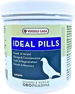 Bird Food Oroph. Ideal Pills 100 gm, Essential Pigeon Supplement for Improved Pigeon Vitality