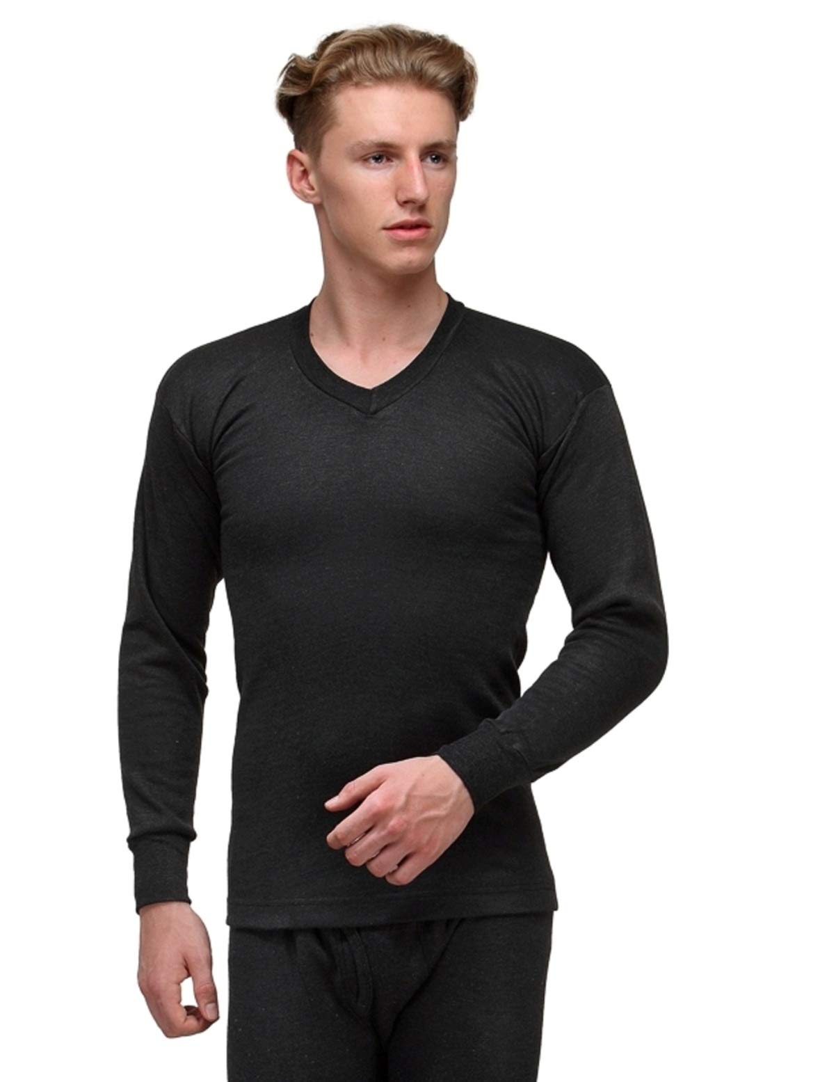 Men's V-Neck Full Sleeves Thermal Top-image-36