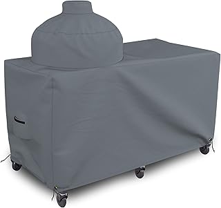 Big Egg Grill Outdoor Patio Covers 12 Oz Waterproof - 100% UV & Weather Resistant PVC Coated Patio Furniture Covers with Air Pockets & Drawstring for Snug fit (72