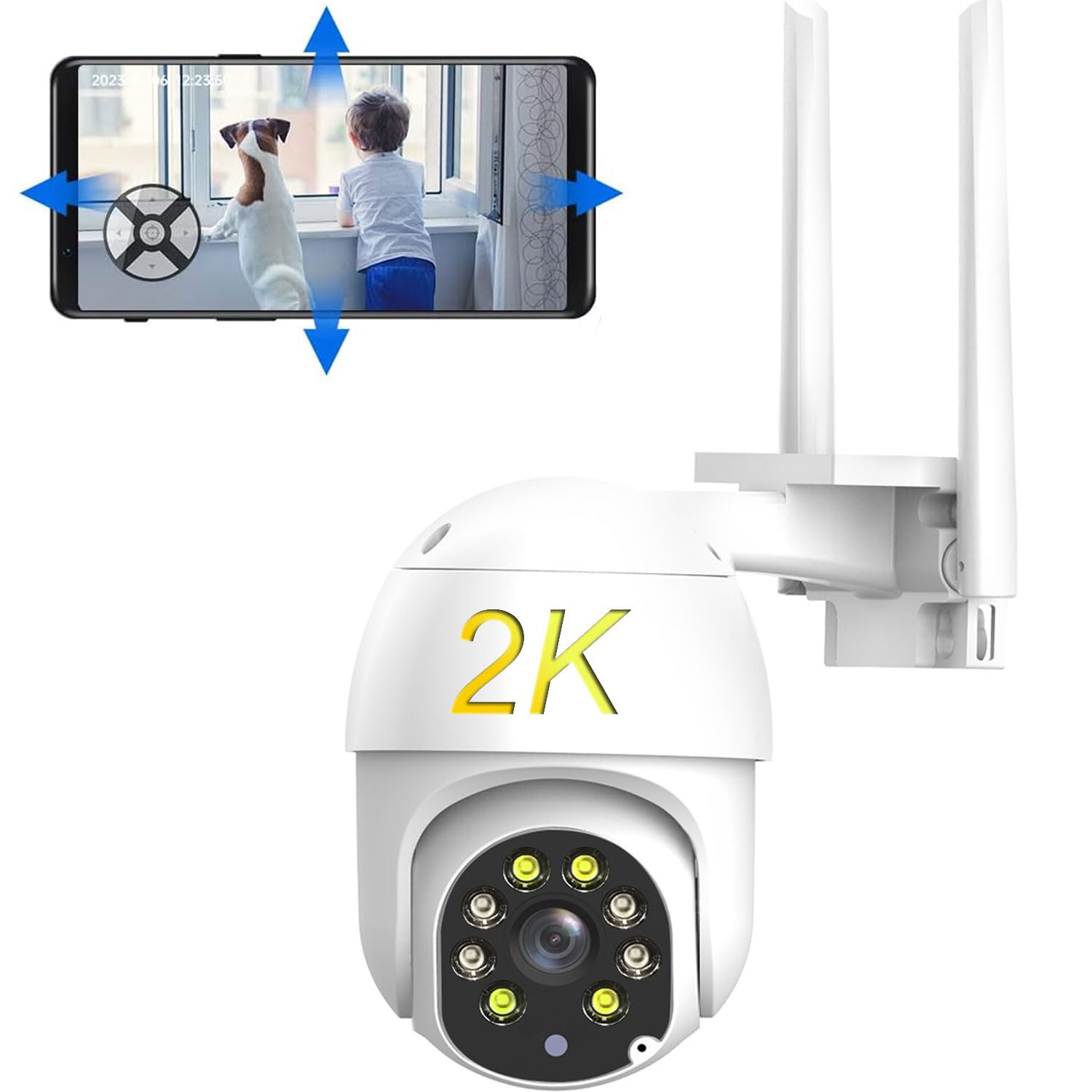 Amazon.co.jp: JOOAN 300万画素 防犯カメラ 屋外【最新型Cloudカメラ