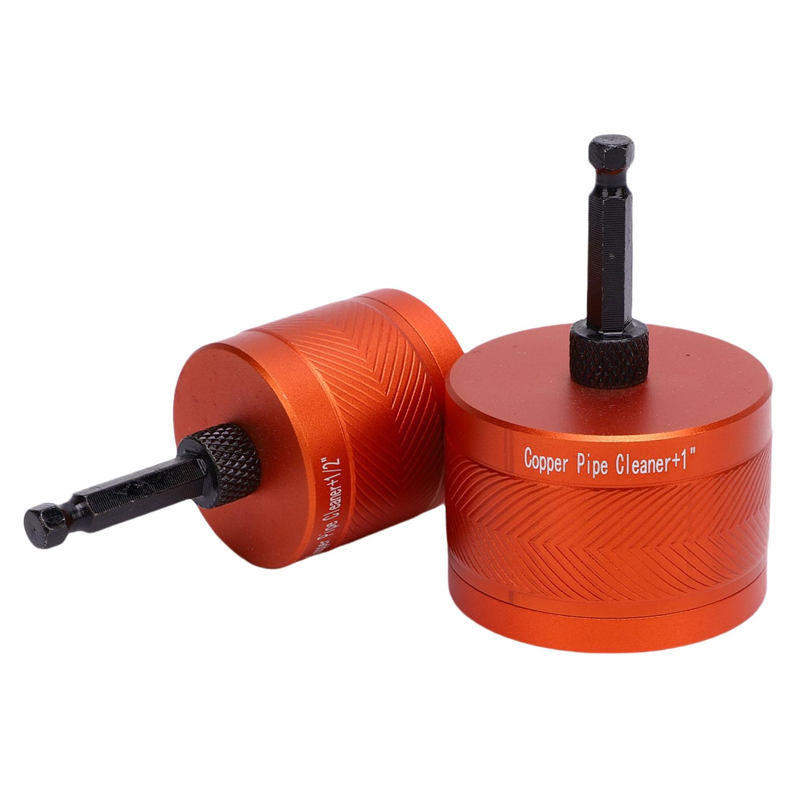 LAISANIM Copper Pipe Cleaner Set 2 Pack, Aluminum Alloy Tool for Rusts & Paint Removal, Industrial Home Auto Use