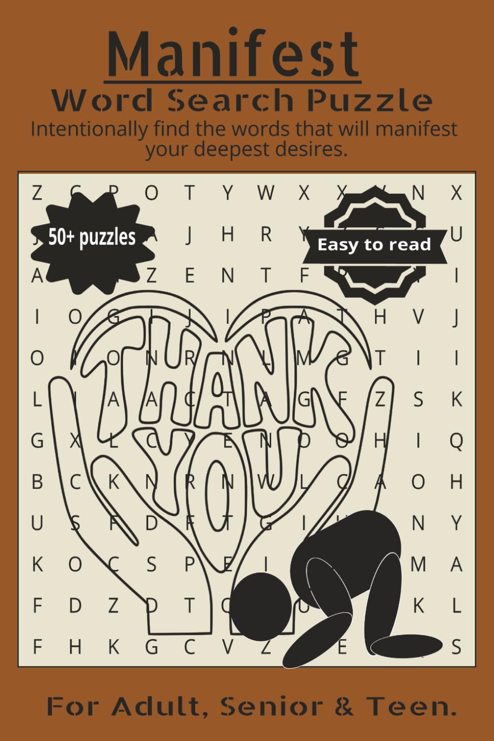 Manifest Word Search: A Manifestation Word Search Puzzle Book for Positive Thinking, Mindfulness, and Relaxation| A Manifestation Word Search for Mindfulness and Motivation
