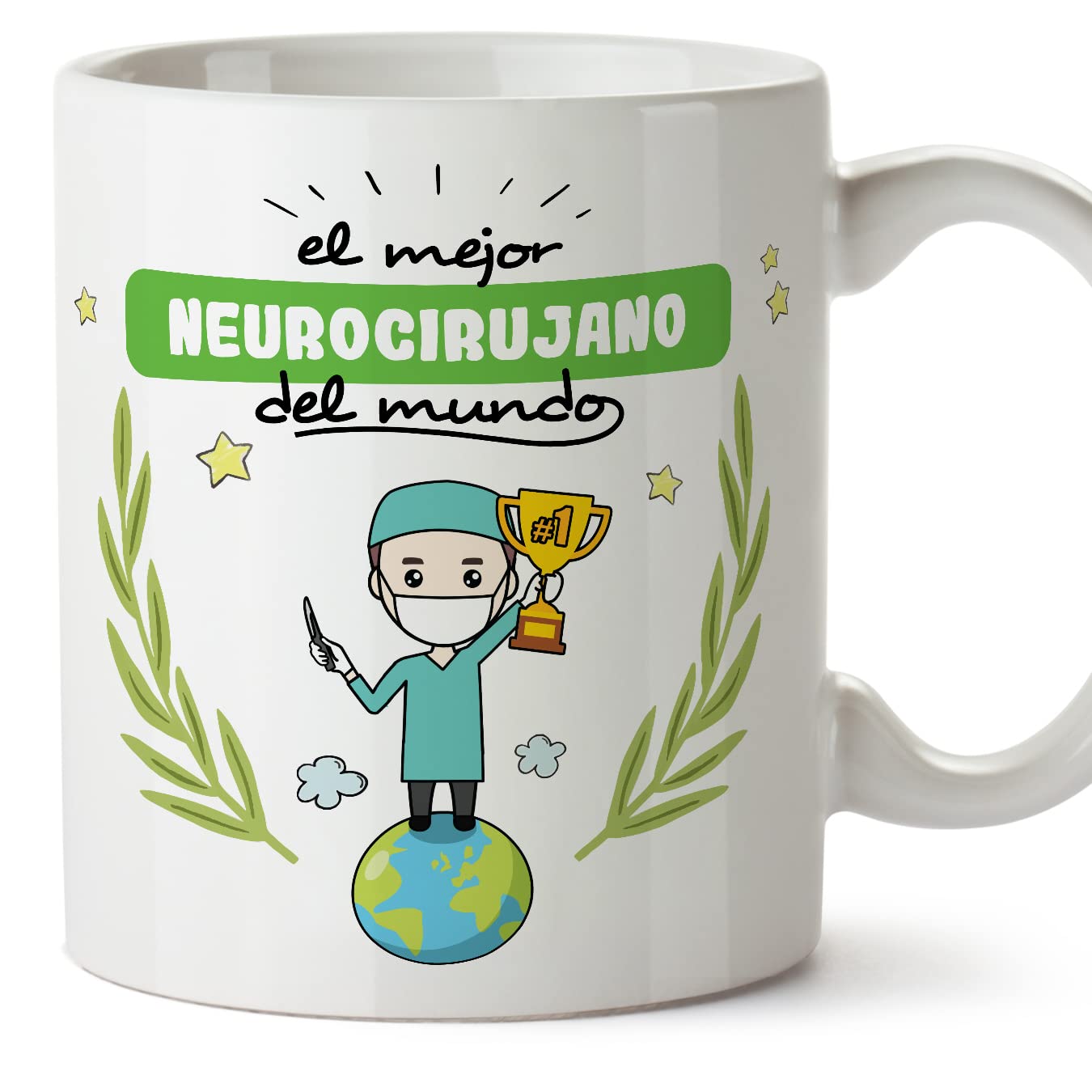 MUGFFINS Taza Fisioterapeuta Hombre (Mejor del Mundo) - Regalos Originales y Divertidos de Fisioterapia — view 88