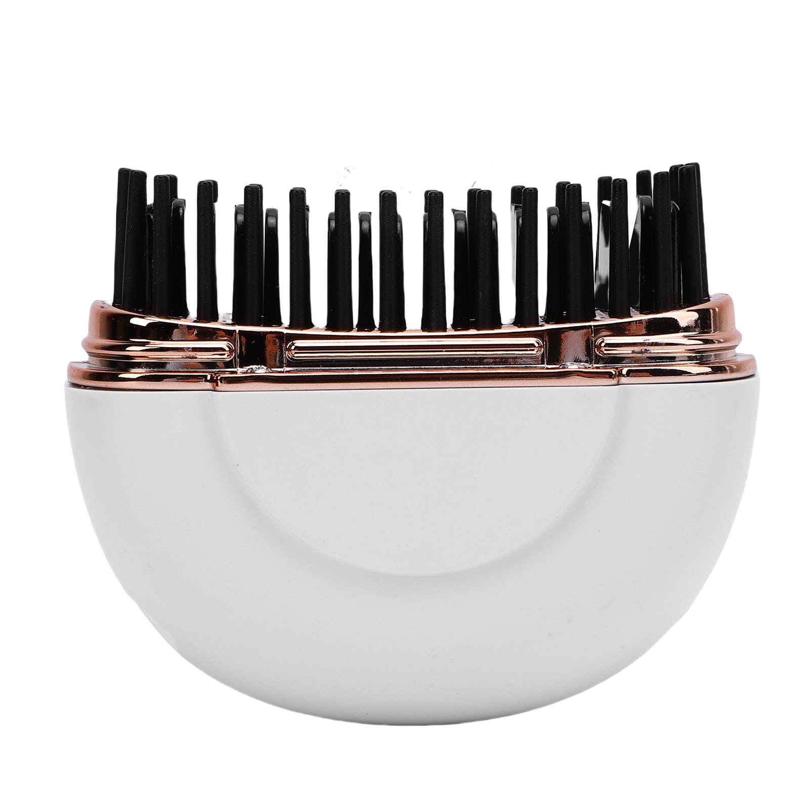 TARSHYRY Cepillo Alisador de Cabello Inalámbrico 2 en 1, Rizador y Alisador Recargable de Preparación Rápida, con 3 Niveles de Temperatura Ajustable 75°C/85°C/95°C para Todo Tipo de Cabello (BLANCO)