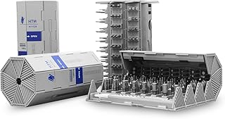 HengTianMei Precision Screwdriver Set, 128 in 1 Screwdriver Set with 120 Bits Magnetic Electronics Repair Tool Kit for iPhone Computer Laptop MacBook Tablet PS4 Xbox Nintendo Game Console PC