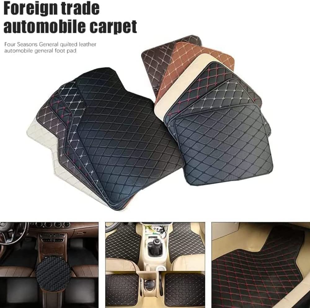 Auto Tappetini Abitacolo per M-Azad 6 2020 2021 2022,Anteriori Posteriori Tappetino in Moquette Antiscivolo Impermeabile Auto Interni Accessori,E/Brown