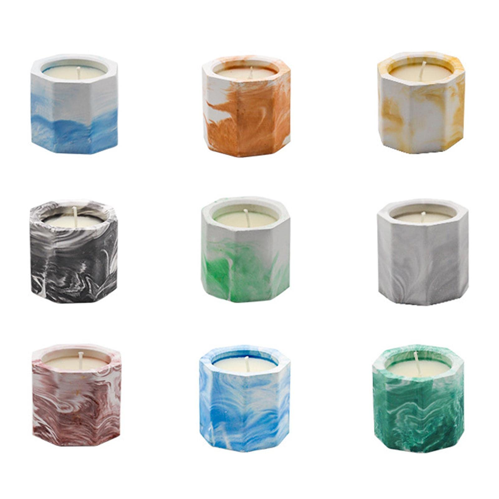 Velas perfumadas for Mujeres, Velas sin Humo de Cera de Soja Natural, Velas sin Humo de 2.5 oz de Larga duración, Regalo de Velas de SOYA perfumada for Mujeres, mamá, baño, Yoga, romántico