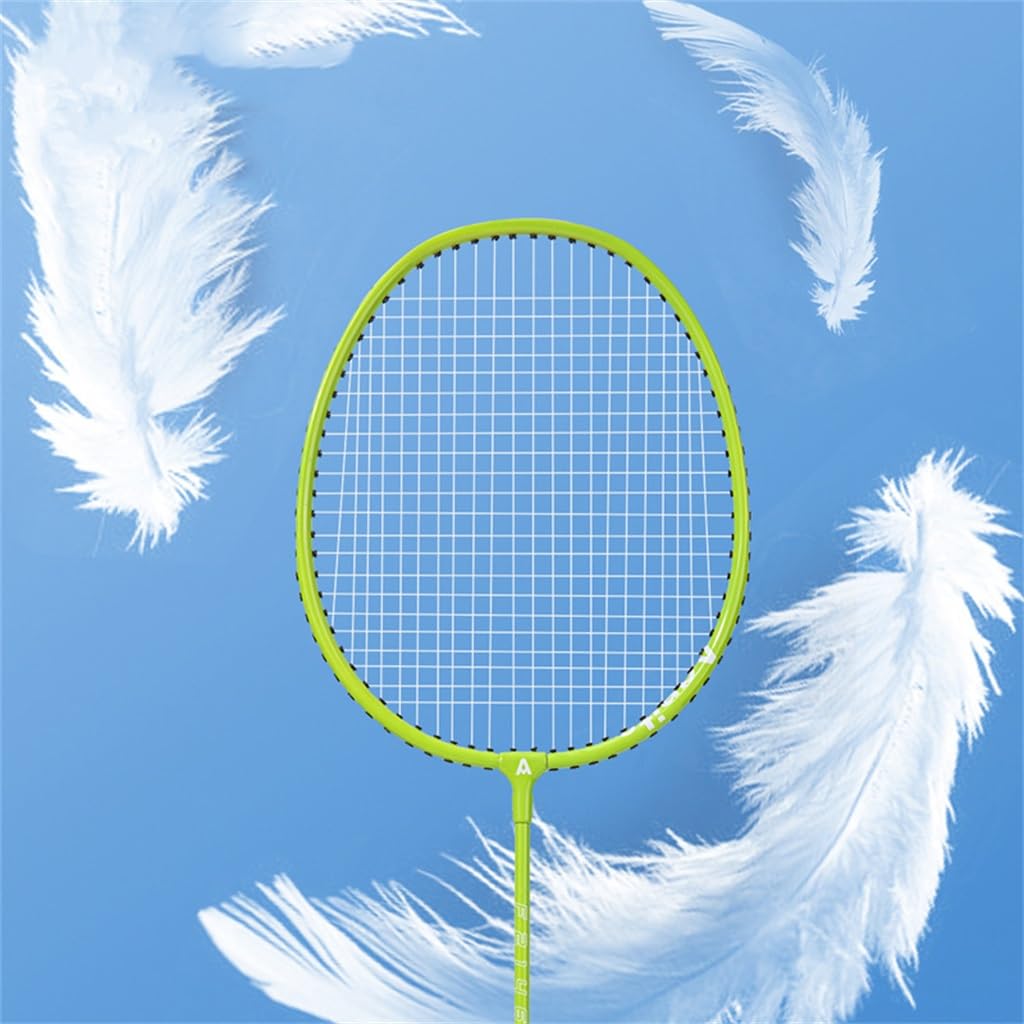 Badminton Racket Iron Aluminium Split Lightweight Toughness Home Use