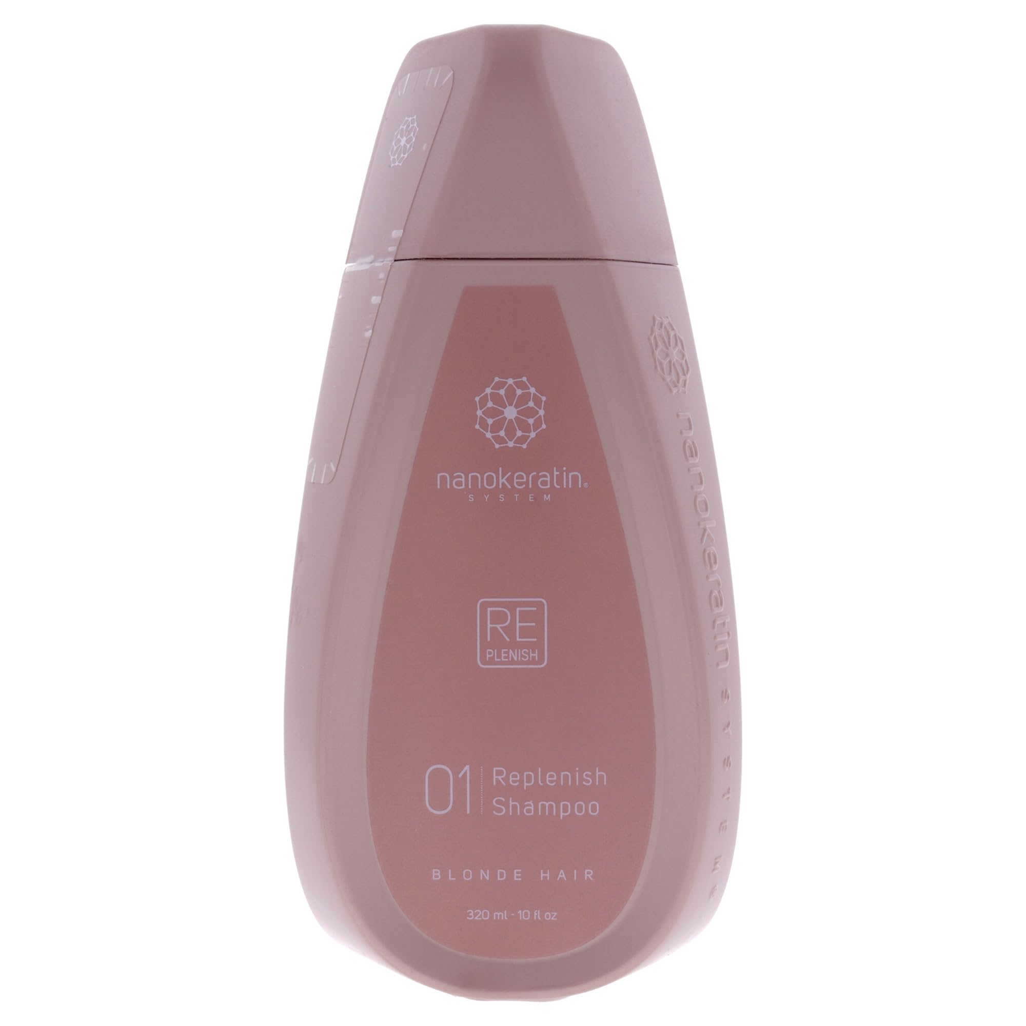 Nanokeratin nanosmooth pure replenish shampoo (320ml)