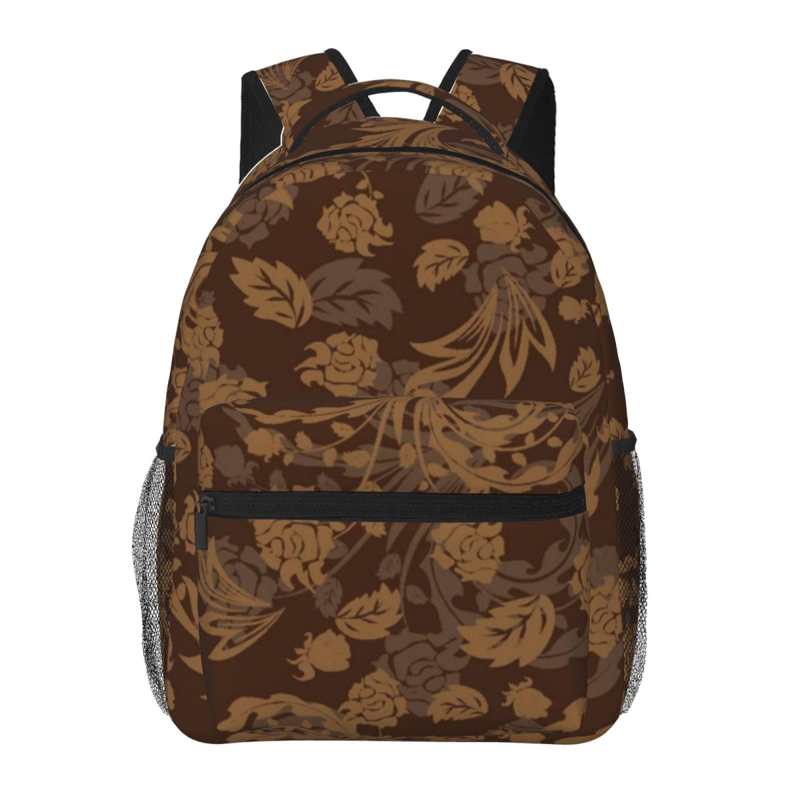 ESASAM Set Of Ornate Floral Print Stylish Casual Backpack â€“ Trendy Design, Lightweight Material, Multiple Print Options