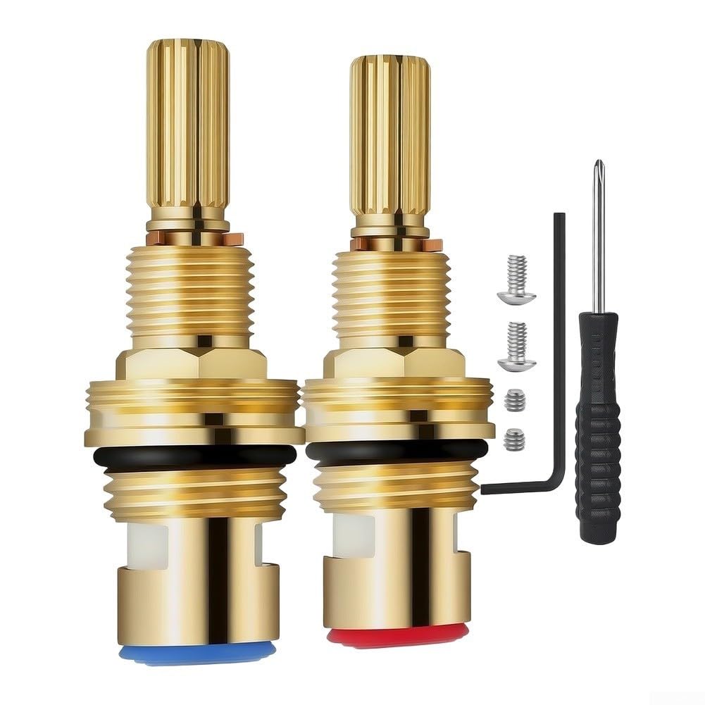 Cartucho de para grifo de para latón 35mm Pie Plano Antifugas