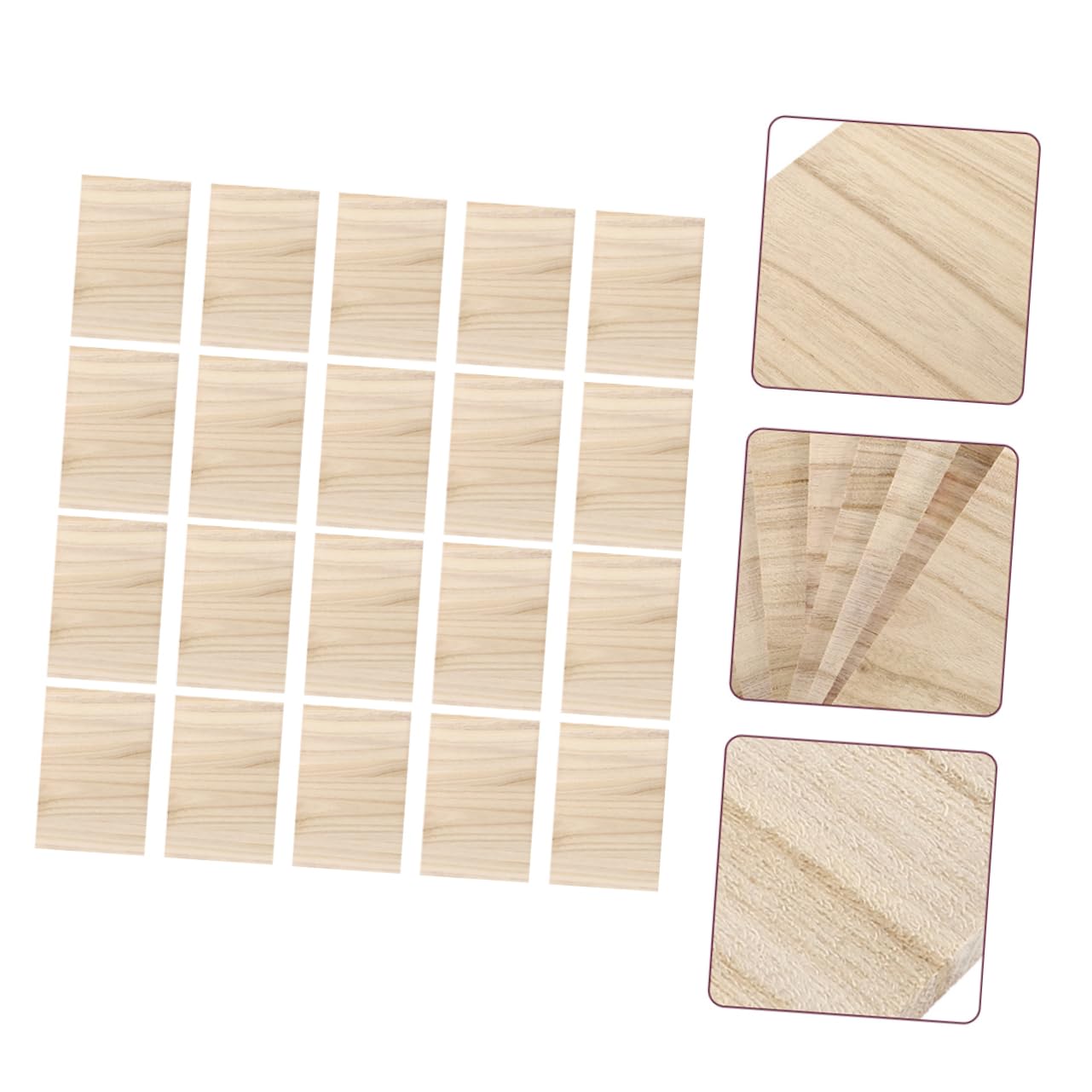 Anneome Lot de 20 Planches De Taekwondo Cassables en Bois 0,3 Cm Et 0,6 Cm, Accessoires D’entraînement pour Garçon Et Filles, Utilisation en Arts Martiaux Et Performances Taekwondo