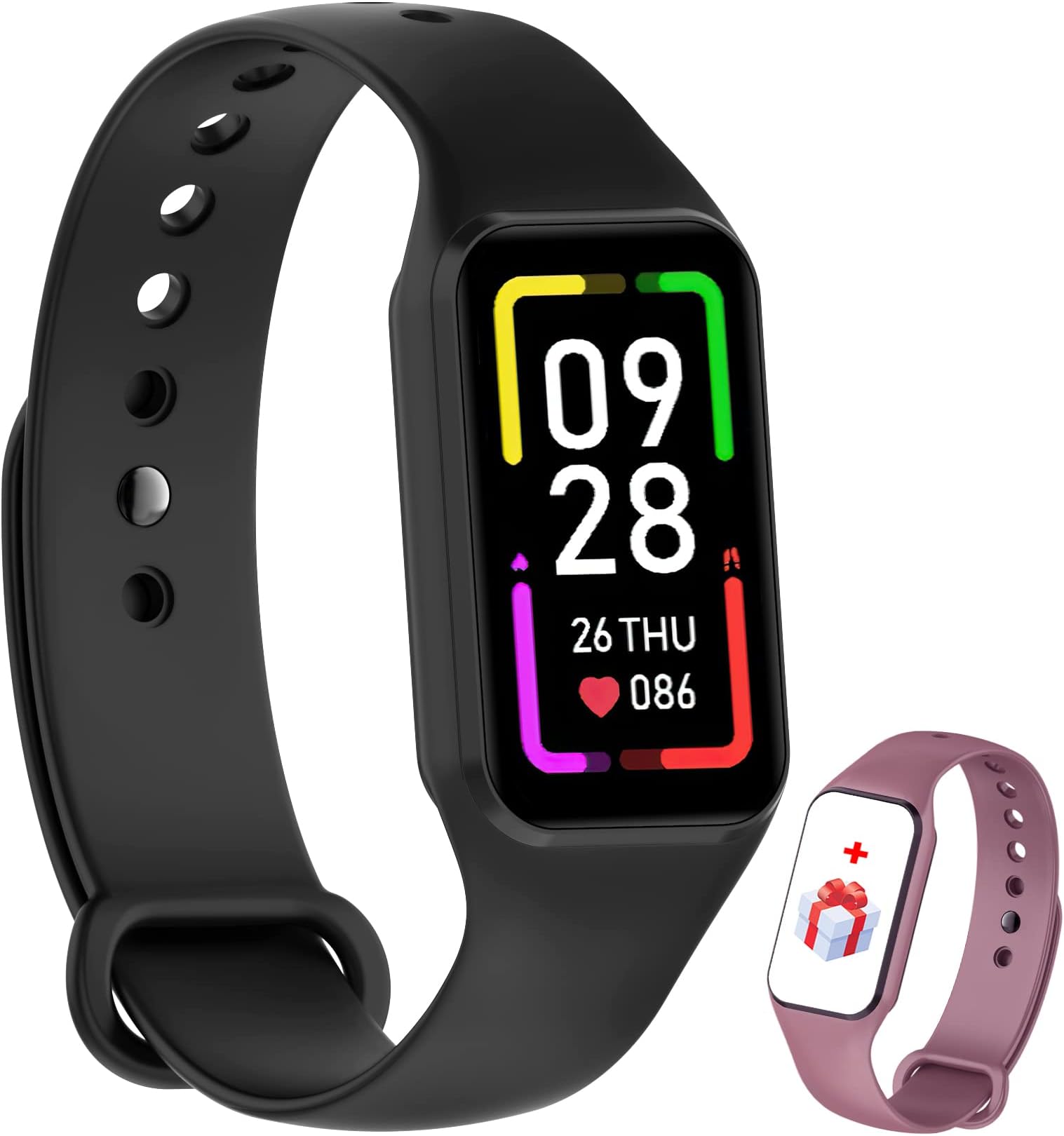 Montre Connectée Femmes Homme, Montre connectée Enfant,Smartwatch Tactile Bracelet Connecté Etanche Sport Podometre Cardio Mon[85] - Téléphonie