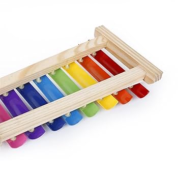 Amazon.co.jp: 木琴楽器 子供に安全なマレット付き木琴木製木琴